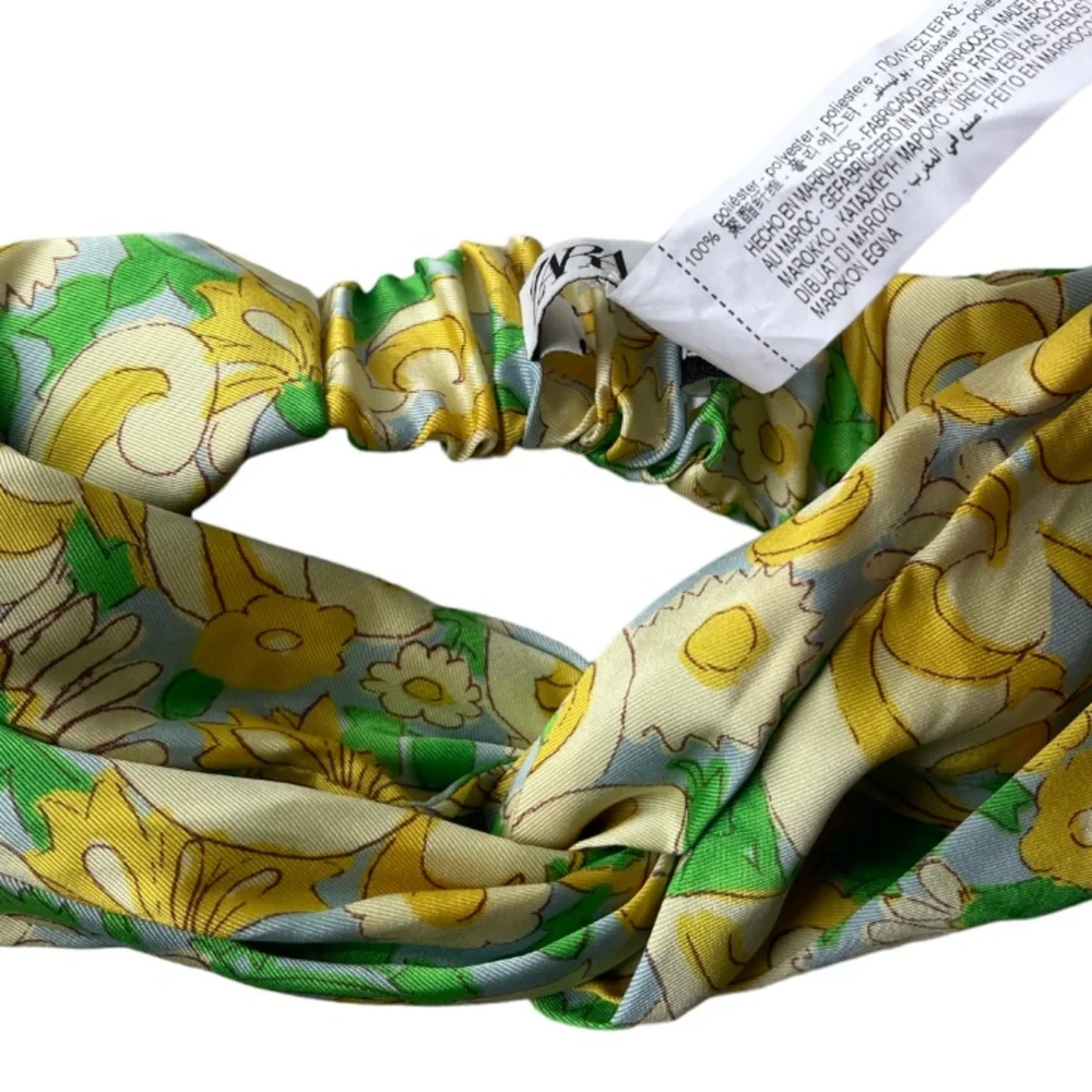 NEW Zara Floral Print Headband